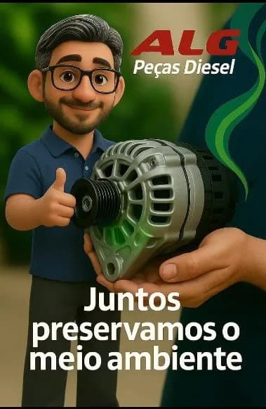 🌍 Seu caminhão forte e o planeta feliz! ♻️
Aqui na ALG Peças Diesel, a gente acredita que cuidar do seu caminhão e do nosso meio ambiente podem, sim, andar de mãos dadas!