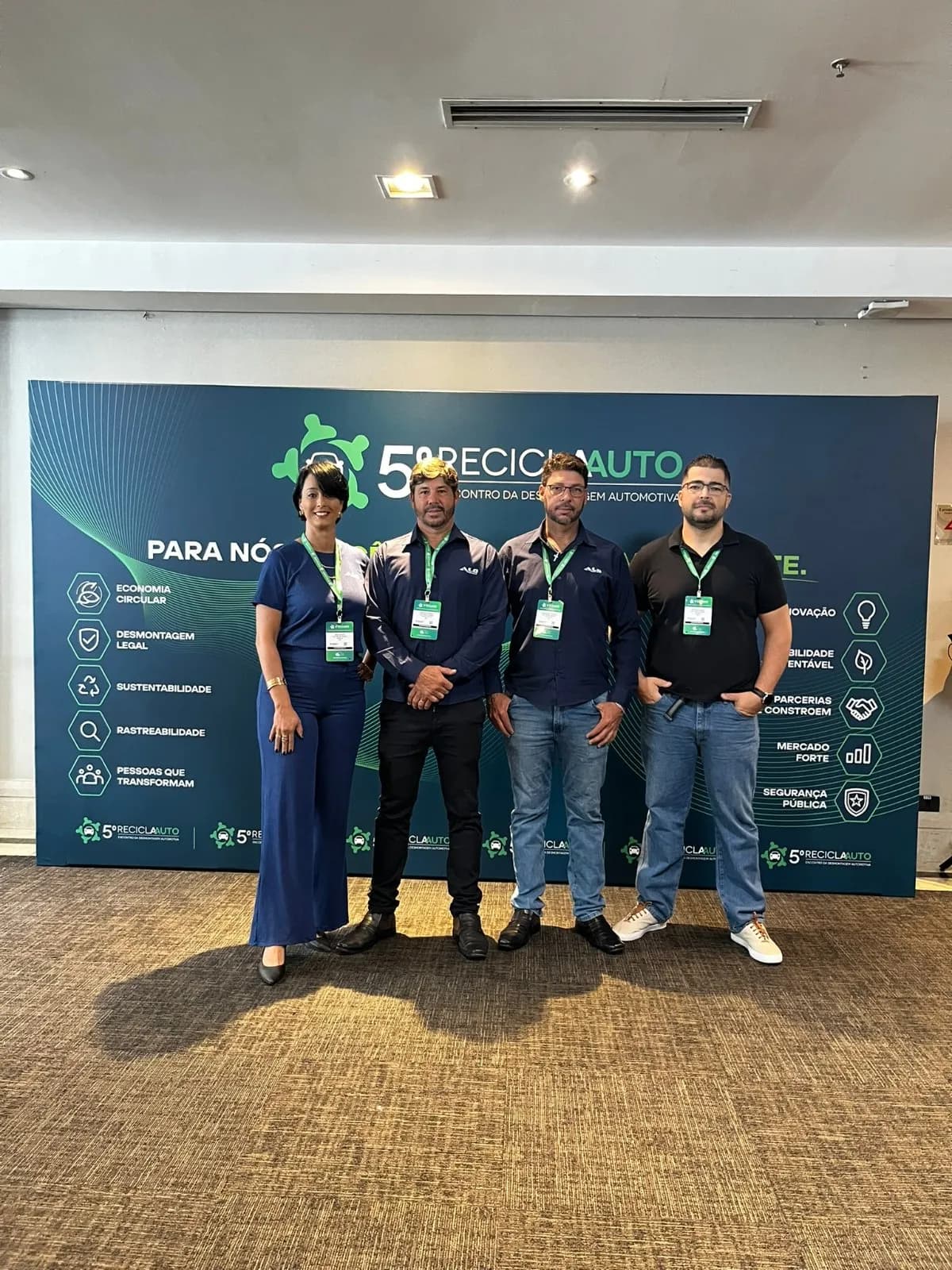 5° Reciclauto em São Paulo
Compartilhar vivências, ações e contribuir para que outros possam melhorar seus processos administrativos em suas empresas.
Dois dias de conhecimento e trocas com empresários do setor de todos os estados do Brasil.
@algpecas
